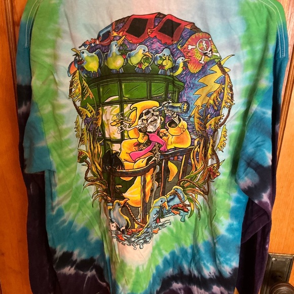 Grateful Dead lighthouse Tye dye Long sleeve T shirt - Picture 10 of 11